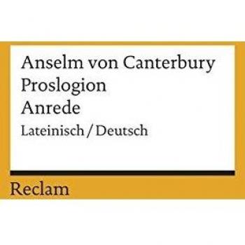 Proslogion/Anrede: Lateinisch/Deutsch