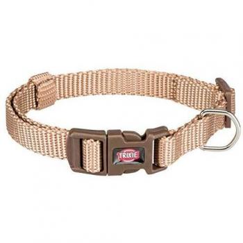 Collar con Hebilla Trixie, Diseñado con Material de Nylon Premium, Color Caramelo
