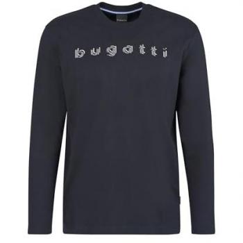 Langarmshirt bugatti für Herren in Marine