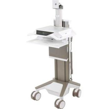 Ergotron CareFit Pro, höhenverstellbarer Notebookwagen, Weiß
