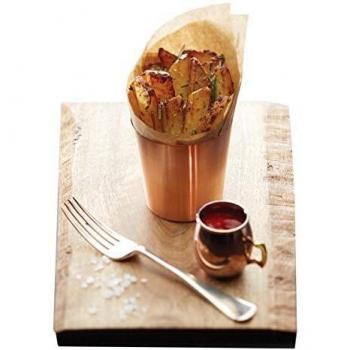 Copper Saucer with Handle – 340 ml