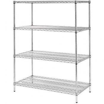 U258 Vogue 4‑Level Wire Shelving – 1525 mm × 610 mm