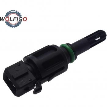 WOLFIGO Sensor de temperatura del aire para BMW E36, E46, E83, E53, E38, E39, 325Ci