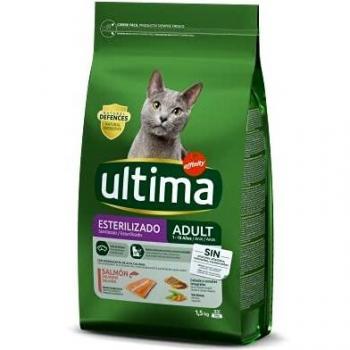 Ultima Adult Esterilizado Salmón Pienso Para Gatos 1.5 Kg
