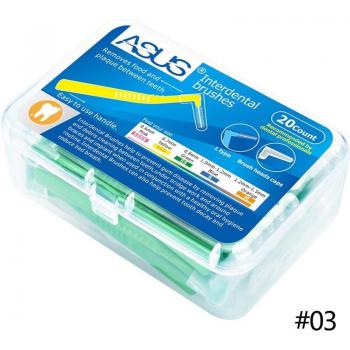 Set Interdental L‑Shape 20 Unidades para Cuidado Dental