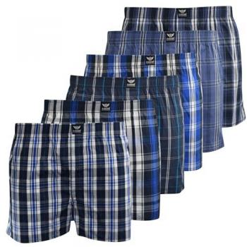 Kandor XL Daxhe Woven Boxers 6-Pack in Blue