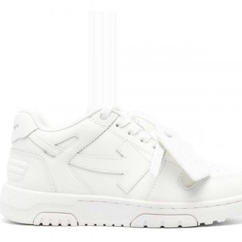 Off-White Women's Out Of Office Sneakers, Size 36, Color: White, Style Code: OWIA259C99LEA008