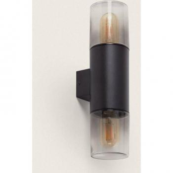 LEDKA Duo Exterior: luz decorativa de pared en acero inox