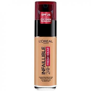 L'Oréal Paris Base de Maquillaje Infaillible 24H Fresh Wear Nº 260 Soleil Doré