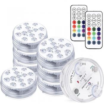 Lámpara RGB 16 Tonos – Piscina, Natación y Acuario IP68