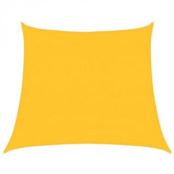 Trapecio HDPE Amarillo 160g/m² 4m x 5m – Vidaxl Toldo