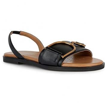GEOX Naileen Sandalias para Mujer en Color Negro