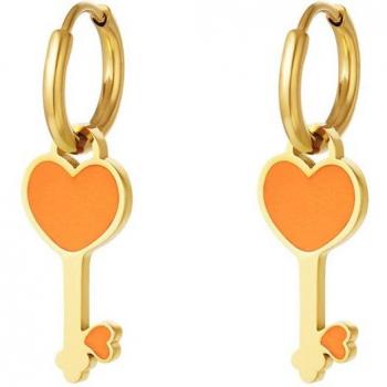 Pendientes Amor Celestial con Charms de Esmalte