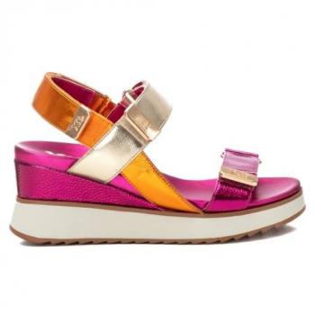 Sandalias Xti 143882 Red Velcro Casual