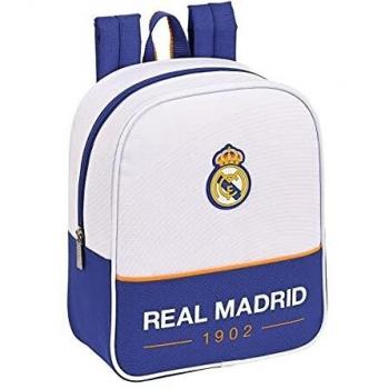 Mochila Infantil Real Madrid Azul/Blanco