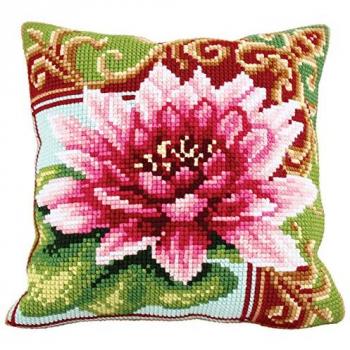 Luxurious Lily Floral Cushion Kit – D’Art CD5174