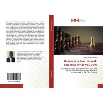 Ndayishimiye, Deogratias: Business is like Harvest: You reap what you sow