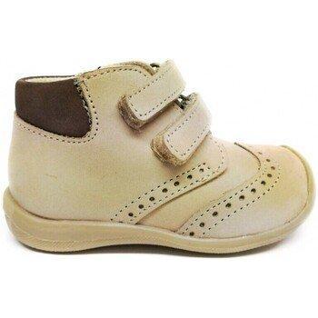 Zapatillas para niños Críos N‑383 beige de arena