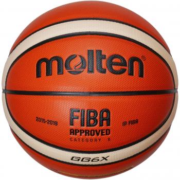 Feuerball Basketball – Orange/Elfenbein, 6