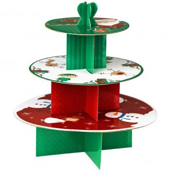 3-Layer Christmas Dessert Display by Premier Housewares