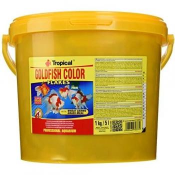 Tropical Goldfish Color Flockenfutter, 1er Pack (1 x 5 l)
