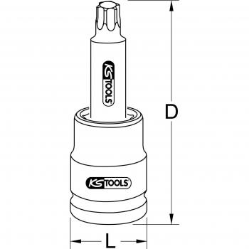 Bussola per Avvitatori Torx 1” T100