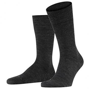 Falke Sensitive Berlin Herren Socken Anthrazit Melange 43-46 mit Komfortbund und Diabetikerfreundlichkeit