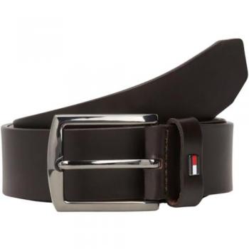Cintura da uomo Tommy Hilfiger in pelle marrone