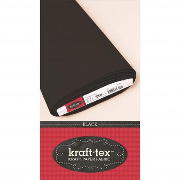 KRAFT-TEX(t) Bolt 19 x 10.5 Yards Black: Kraft Paper Fabric