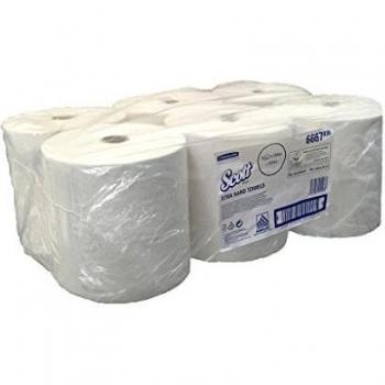 Rollo de Toalla de Papel SCOTT 1 capa 7200 Hojas 198 x 200mm