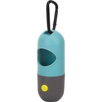 Pet Poop Bag Dispenser with LED Light and Degradable Bags