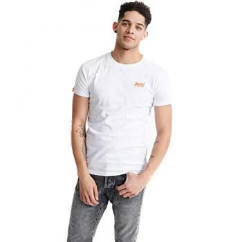 Camiseta OL Neon Lite de Superdry, Blanco, Talla 3XL para Hombre