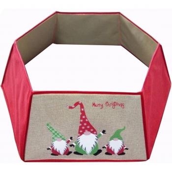 Falda de Soporte para Árbol de Navidad en Tela