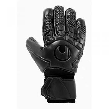 Uhlsport Torwart-Handschuhe 1011092 – Schwarz, 7,5 Schnurrbartgröße