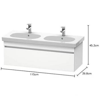 Vasque design Duravit DuraStyle suspendue