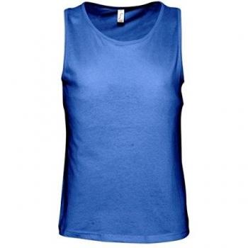 Men's XL Justin Cotton Tank – Royal Blue
