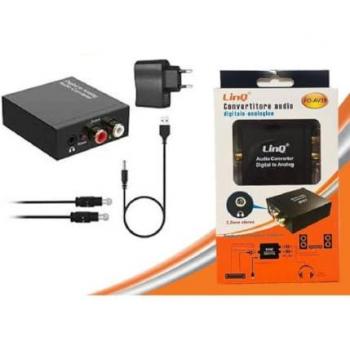 Cavo Adattatore Stereo 3.5mm Da Digitale Ad Analogico Fo-av35