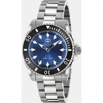 Gucci Auto Dive 136362 Acero para Hombre