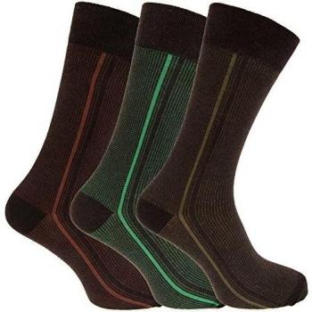 Angelo Cavalli Men's Abstract Patterned Elastic Top Socks (UK 6-11)
