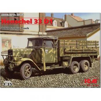 Henschel 33D1 Kit di Montaggio 1/35 ICM