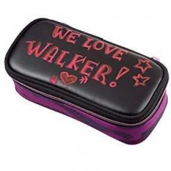 Federmappe Walker 49610‑053 Camo Plum – kompakter Schreibtisch‑Rechner