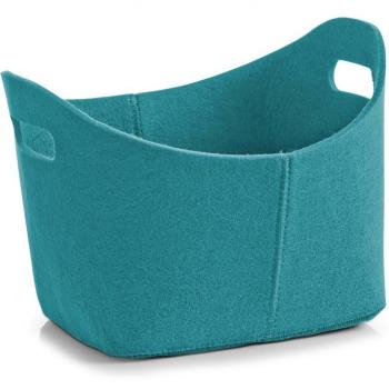 Zeller Präsentkorb „Filz‑Oval“ – 31,5 × 19 × 21 cm