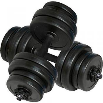 VidaXL Two‑Pack 15 kg Dumbbells – Set