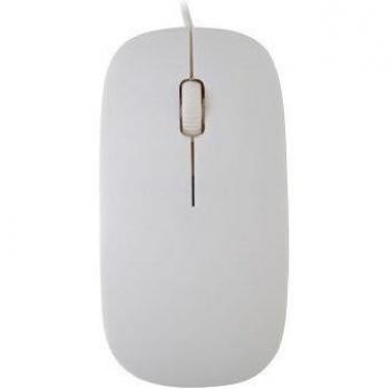 CompactClick 3‑Button USB Optical Mouse – Black/White Edition
