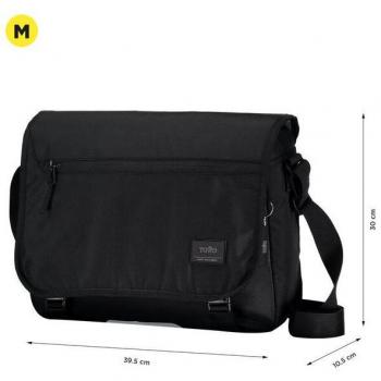 Mochila Universitaria Sostenible Color Negro