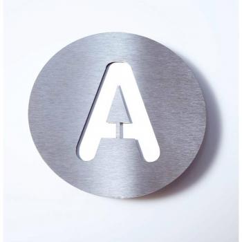 Numéro de Maison Ronde Absolut A