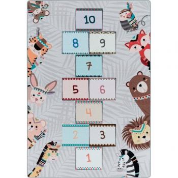 Ayyildiz Teppich für Kinder »PLAY 2903«, 6 mm Höhe, grau