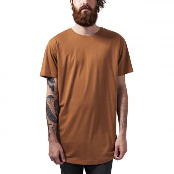 Urban Classics Shaped Long Tee T-Shirt, Braun
