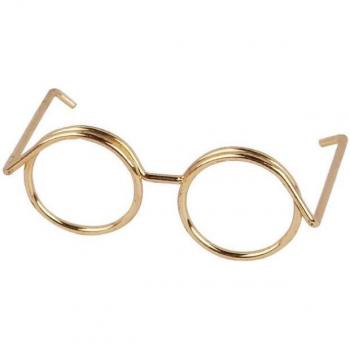 10 Pcs/set Cute Mini Gold Rose Gold Optical Glasses Shape Metal Paper Clips
