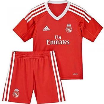 Adidas Real Madrid Torwarttrikot Mini, Rot (Rojbri/Bianco), 92 (Herstellergröße: 1